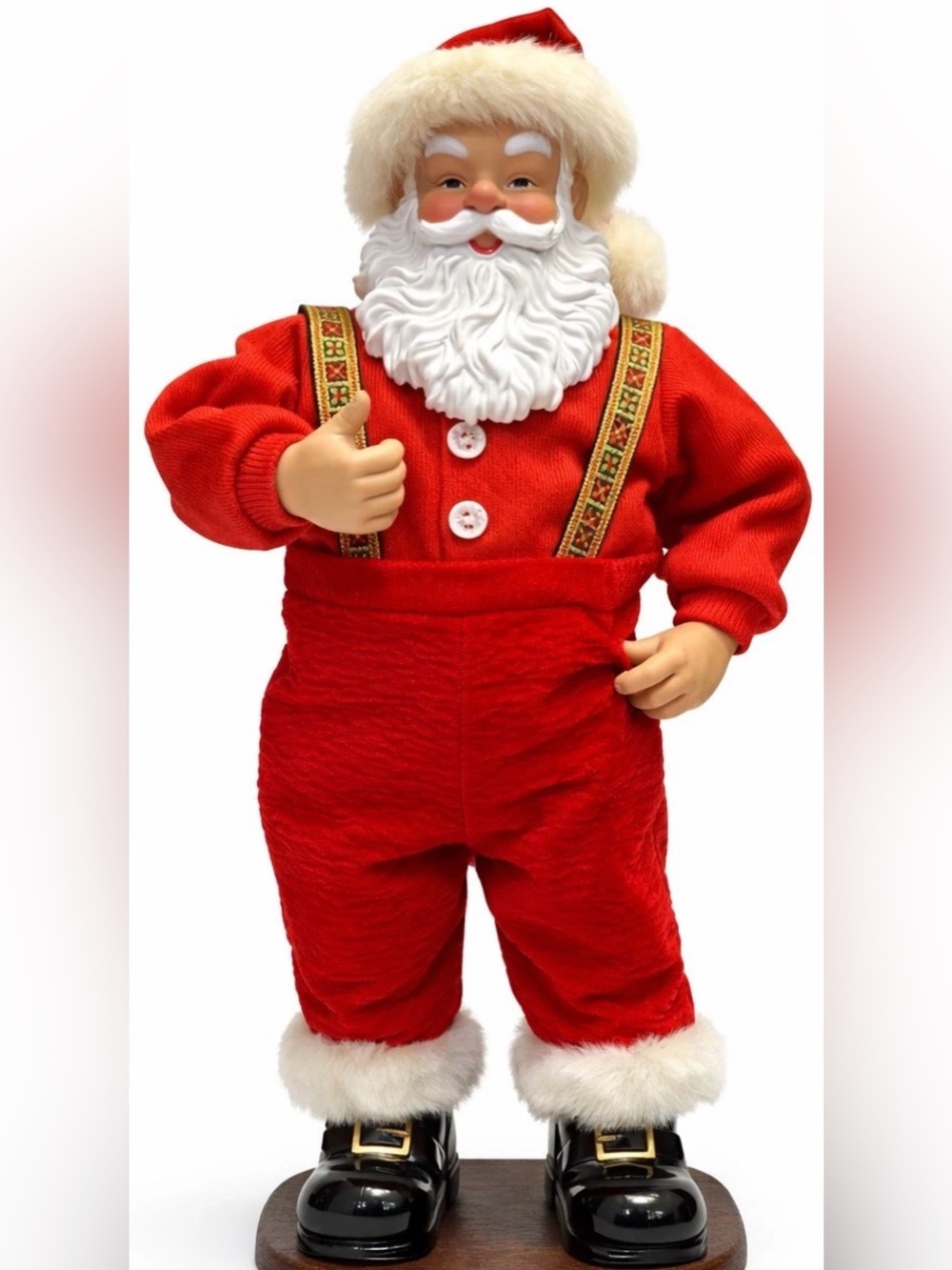 Animated Santa Claus 1998 Christmas Fantasy Working 18.5”